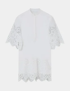 2ND Kiwa Kjole, Brilliant White, 40