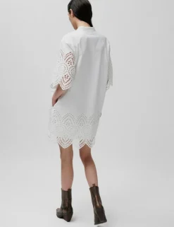 2ND Kiwa Kjole, Brilliant White, 40