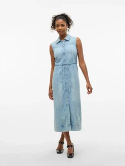 Nenya Denimkjole, Medium Blue Denim, L