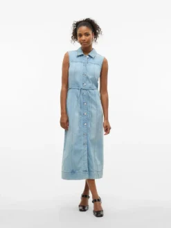 Nenya Denimkjole, Medium Blue Denim, L