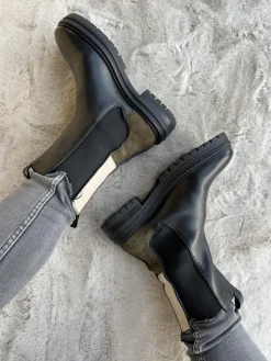 New Chessny Combi Chelsea Støvler, Sort, 39