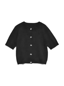 New Viola Cardigan, Medium Grey Melange, L