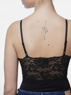 Nichelle Bodystocking, Black, XS