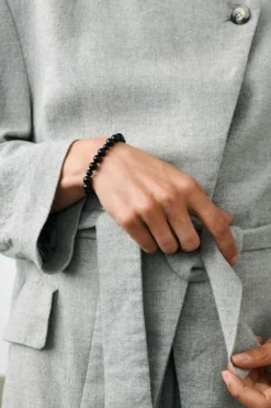 Night Sky Armbånd, Gold Plated, 16-19 cm