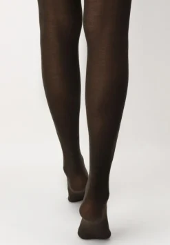 Nives Fine Tights, Brown, XL