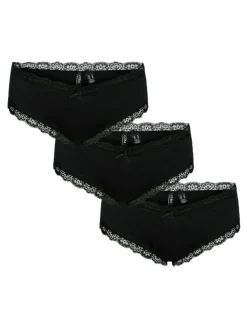 Nola 3-pak Trusser, Black, M