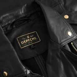 Noora Læderjakke, Black, 38