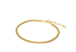 Nora Armbånd, Gold Plated, 16-19 cm