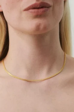 Nora Halskæde, Gold Plated, 40-45 cm