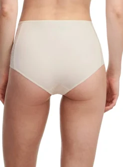 Norah Højtaljede Trusser, Talc, 44