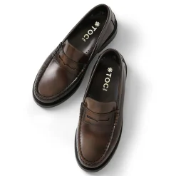 Norah Loafers, Brown Polido, 39