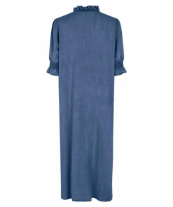 Nydelana Denim Kjole, Washed Denim, XXL