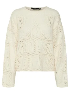 Oda Striktrøje, Birch, XL