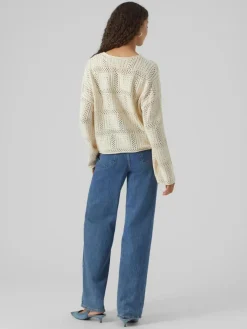 Oda Striktrøje, Birch, XL