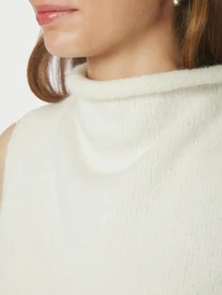 Odelia Knit Vest, Off White, 38