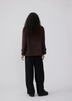 OfiaMD Jakke, Dark Coffee, L