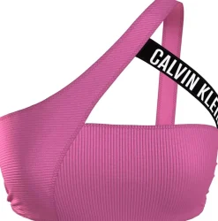 One Shoulder Bikinitop, Bold Pink, M