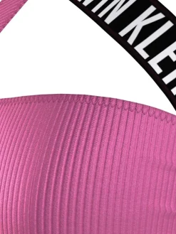 One Shoulder Bikinitop, Bold Pink, M