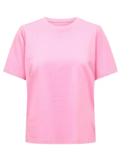 Only Kortærmet T-shirt, Sachet Pink, L