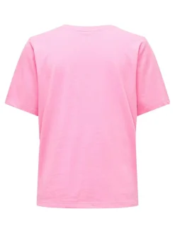 Only Kortærmet T-shirt, Sachet Pink, L