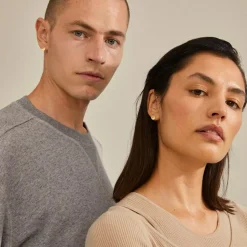 Opal Øreringe, Gold Plated