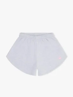 Organic Barb Shorts, Heather Grey, XS