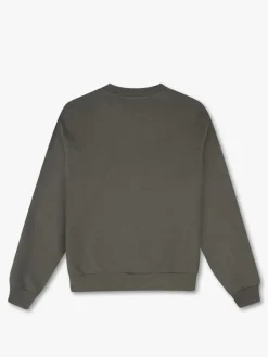 Organic Crewneck Sweatshirt, Beluga Grey, M