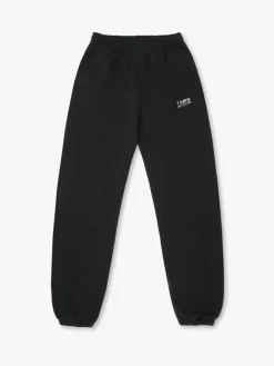 Organic Fitted Sweatpants, Black, S