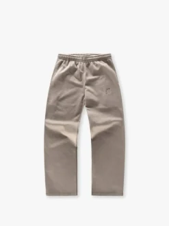 Organic Lounge Bukser, Roasted Cashew, S