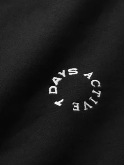 Organic Regular Crewneck Sweatshirt, Black, XL