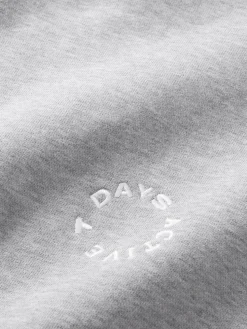 Organic Regular Sweatpants, Heather Grey, S