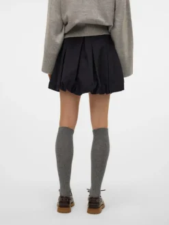 Ottilie Mini Balloon Nederdel, Black, XS