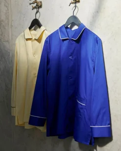 Outline Pyjamasskjorte, Vivid Blue, XS/S