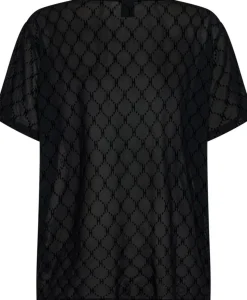 Oversize T-shirt, Black, XS