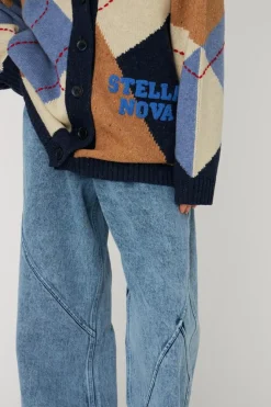 Oversized Cardigan, Blue Sea, S/M