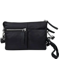 Oxana Amalfi Combi Clutch, Sort