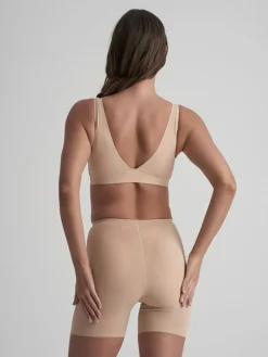 Padded Shorts, Beige, XL