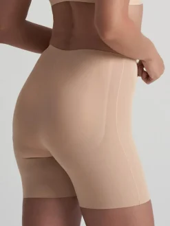 Padded Shorts, Beige, XL