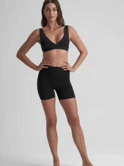 Padded Shorts, Black, XXL