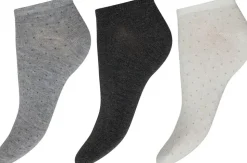 3-pak Ankelsokker, Multi Color, 37/41