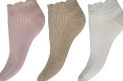 3-pak Ankelsokker, Multi Color, 37/41