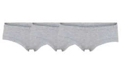 3-pak Hipster Trusser, Light Grey Melange, XL