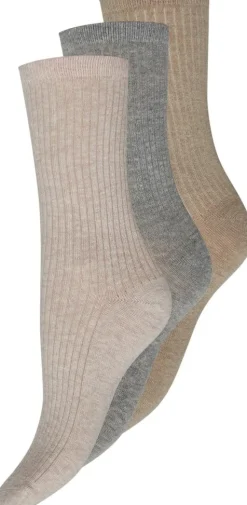 3-pak Strømper, 10094 Multi Color, 37/41