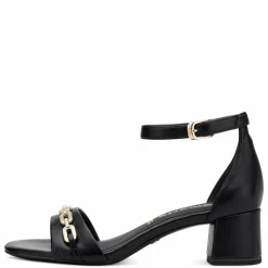 Paola Højhælede Sandaler, Sort, 41