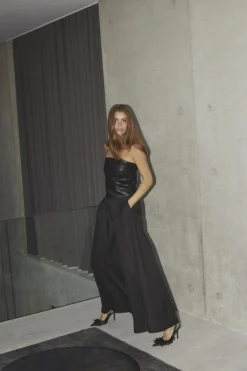 ParisCC Skirt Bukser, Black, L