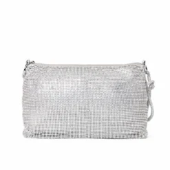 Party Night Skuldertaske, Sølv
