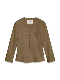 Passi Fitted Blazer, Ermine, S