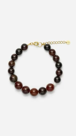 Passion Armbånd, Red/Gold, 16+2 cm