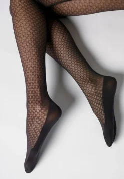 Pattern Tights, Black Chain, S/M