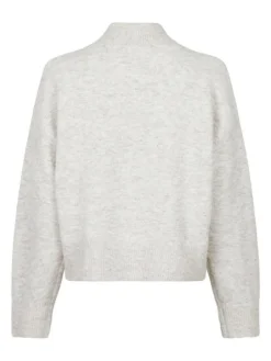 Paulina Striktrøje, Beige Melange, 34